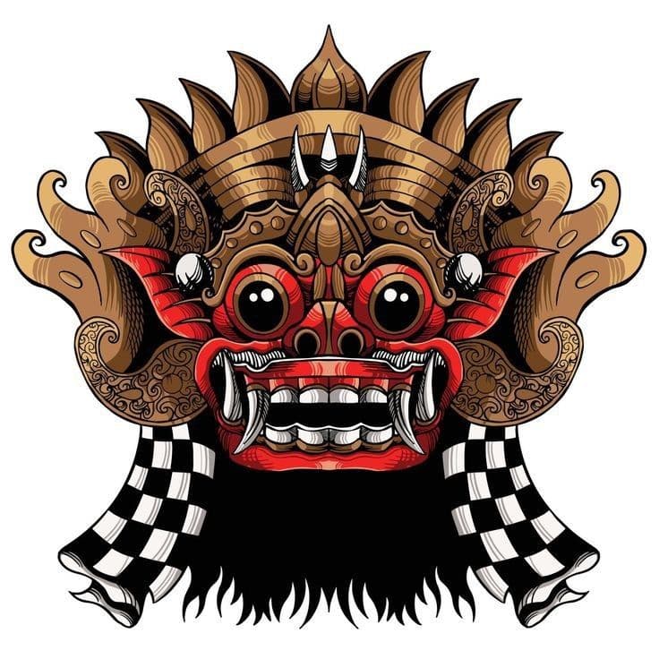 Cérémonie et culture balinaise, symbole du Rwa Bhineda