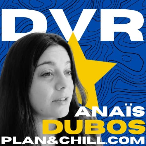 Anaïs lors de son passage dans un podcast